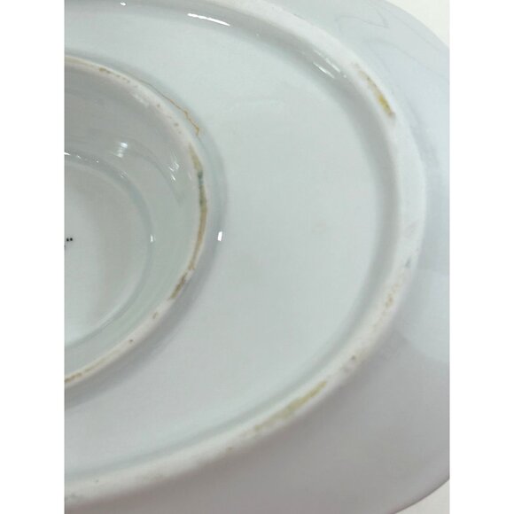 Lady Beatrice Gravy Boat Germany White Pink Roses Daisies Gold Trim Porcelain - Picture 8 of 16